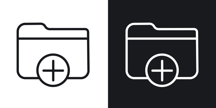 Create folder icon for apps, websites and graphic projects.