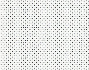 White fabric with dark dots
