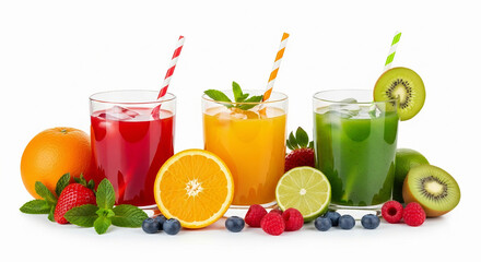 juice and fruits