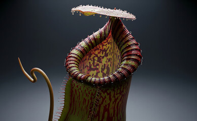 The Macro World: A Surreal Pitcher Plant.