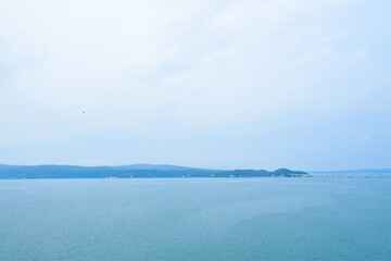 和倉温泉から能登島を望む（石川県）