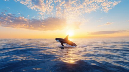 Killer Whale Breaching