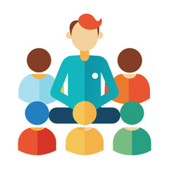 group discussion icon