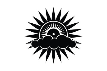 sun and cloud design