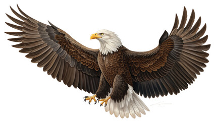 Fototapeta premium american bald eagle