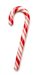 Fototapeta premium A sweet and festive candy cane, a classic symbol of holiday cheer. 