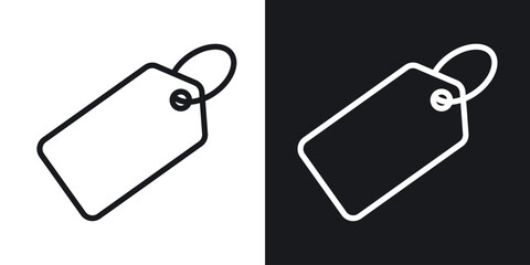 Price tag icon thin line outline art. Doodle graphics