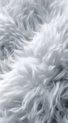 Fototapeta premium White Fluffy Texture Background Abstract Minimalist Design