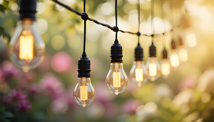 Obraz premium Rustic Hanging Lights