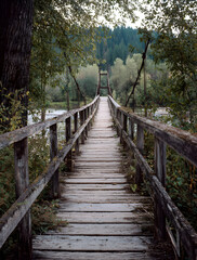 wooden bridge