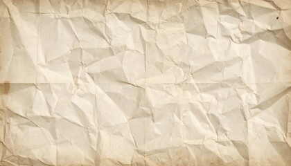 Obraz premium Vintage Crumpled Paper Texture Background