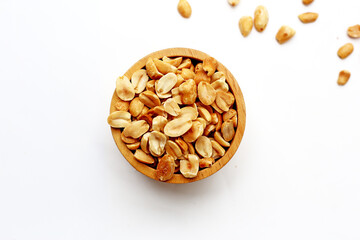 Roasted peanuts for snacking, or used as toppings for various dishes.