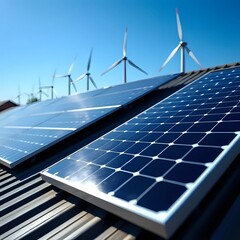 Sustainable Energy Solutions: Solar and Wind Power