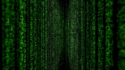 a green screen with binary numbers, green matrix code, matrix theme, matrix text, matrix code,