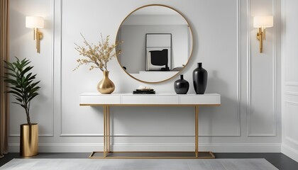 Photo interior modern design room 3d illustration