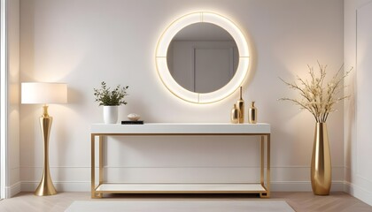 Photo interior modern design room 3d illustration