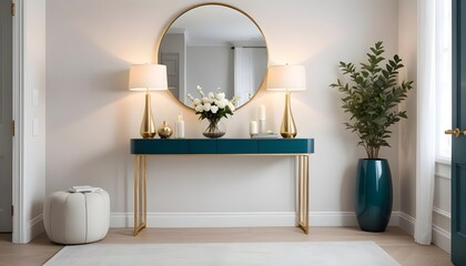 Photo interior modern design room 3d illustration