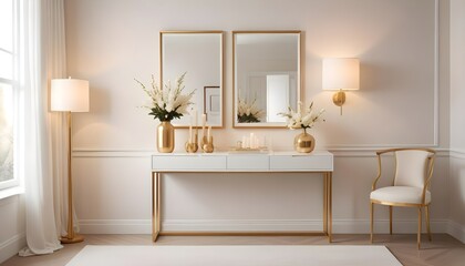 Photo interior modern design room 3d illustration