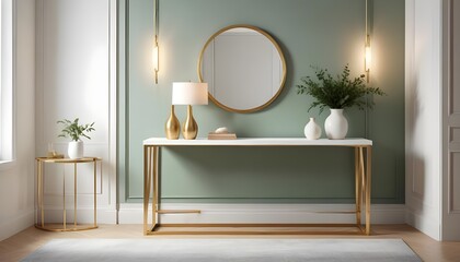 Photo interior modern design room 3d illustration