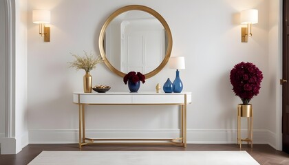 Photo interior modern design room 3d illustration