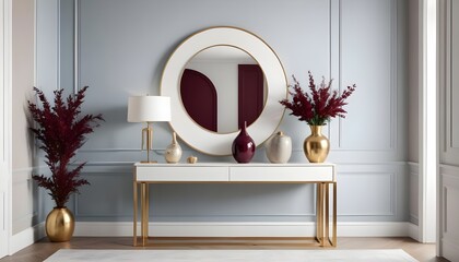 Photo interior modern design room 3d illustration