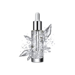 Glacial Essence Serum  Luxury Skincare Product with Crystal-Infused Formula