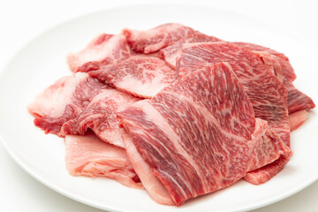 牛肉　白バック