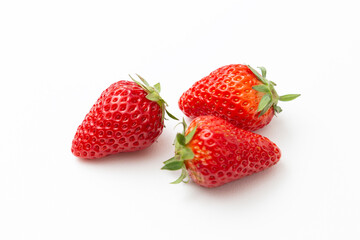 いちご　白バック