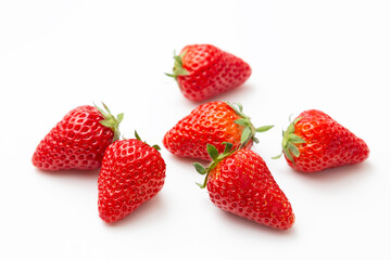 いちご　白バック