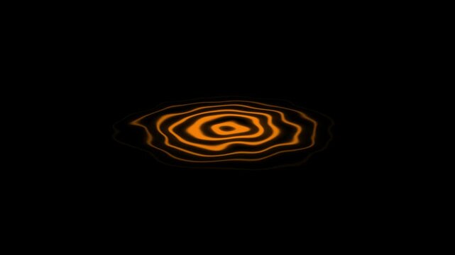 Technology radio waves signal icon animation. Radio waves background. Network tower produced radio wave concept. 4k video.