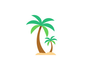 coconut tree vector.eps