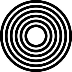 Dynamic lines and circles. Technology concept