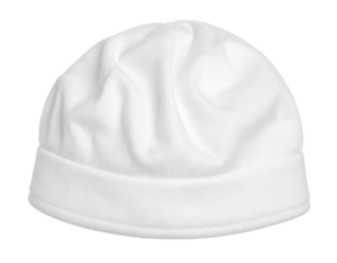  cotton baby cap isolated