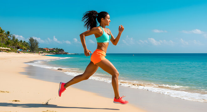 Beach Running