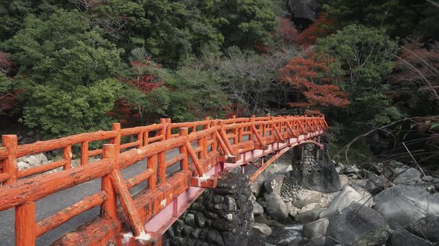Kizetsu-kyo in Autumn &ndash; The Hidden Gorge and Natural Masterpiece of Tanabe, Wakayama, Japan　「秘境・奇絶峡の秋景色 ─ 田辺市が誇る自然の造形美」和歌山県田辺市