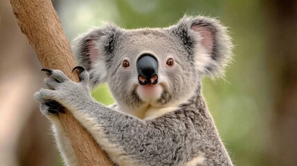 Fototapeta premium Portrait of koala