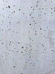 Air bubbles in concrete texture