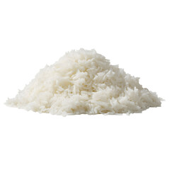 Pile of white rice