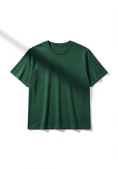 Minimalist Forest Green T-Shirt for Template Design