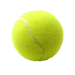 Tennis ball studio shot