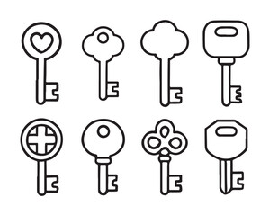 set of vector keys