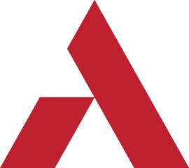 Abstract Flame Letter A Design