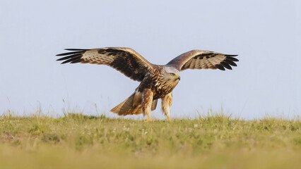 Fototapeta premium osprey in flight