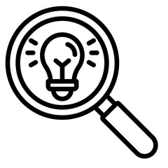 Tech Discovery  Icon Element For Design