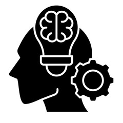 Lightbulb Idea  Icon Element For Design