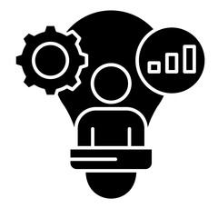Entrepreneur  Icon Element For Design