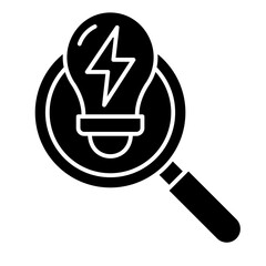 Solution Finder  Icon Element For Design