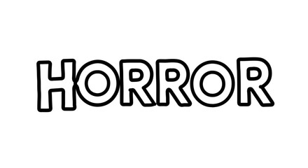 Download horror movie scary spooky halloween themed vector graphic illustration design element for projects