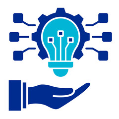 Digital Innovation  Icon Element For Design
