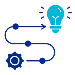 Innovation Roadmap  Icon Element For Design